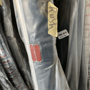 Che mưa Rush viền inox