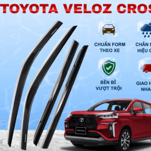 Che mưa Veloz viền inox