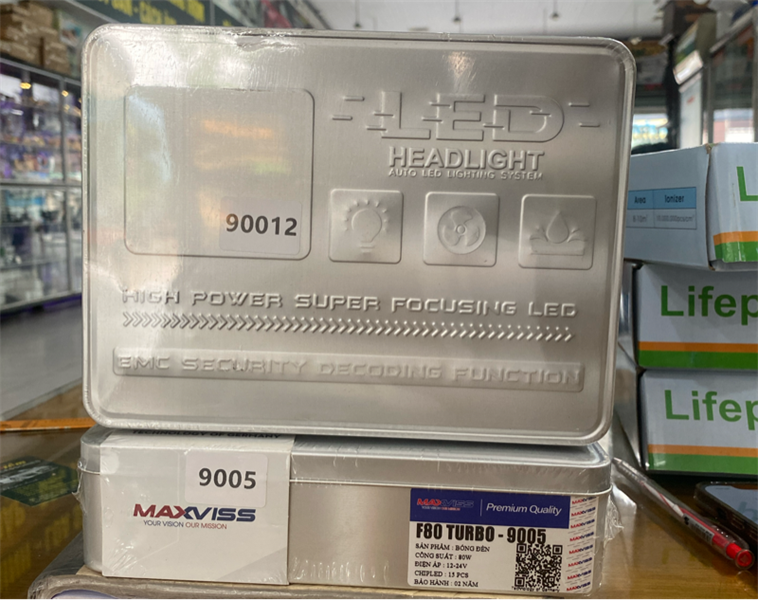 Đèn led maxviss 9012