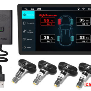 CB áp suất lốp Icar màn Android